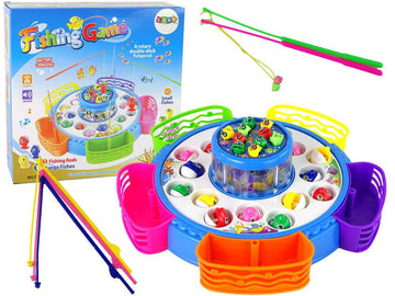 Jeu d'arcade de pêche coloré