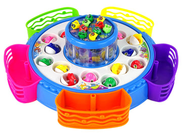Jeu d'arcade de pêche coloré