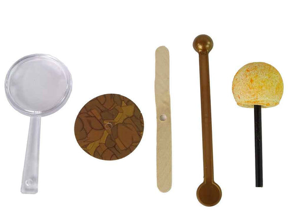 Expériences de croissance de cristaux d'or avec l'arbre magique