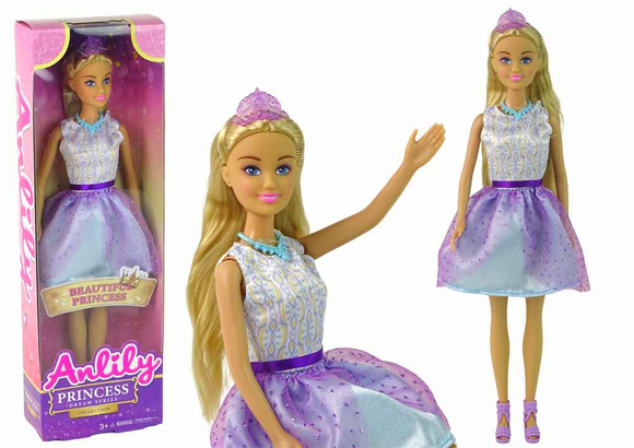 Poupée Princesse Anlily Princesse Violette Reine