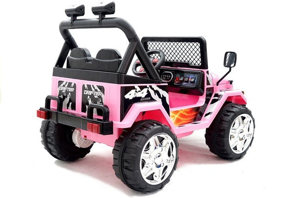 Voiture à enfourcher Jeep Raptor S618 EVA Rose