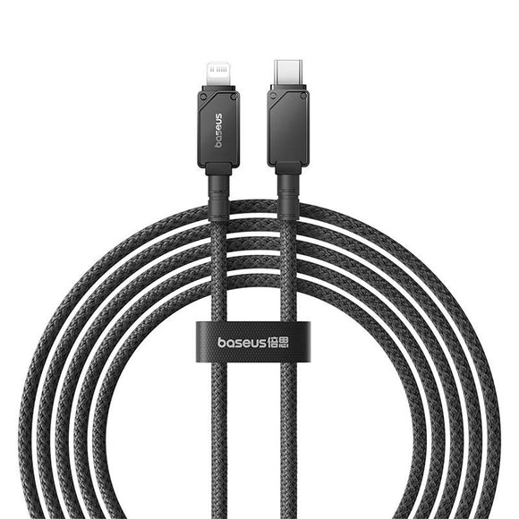 Câble usb-c vers ip baseus incassable 2 m 20 w noir