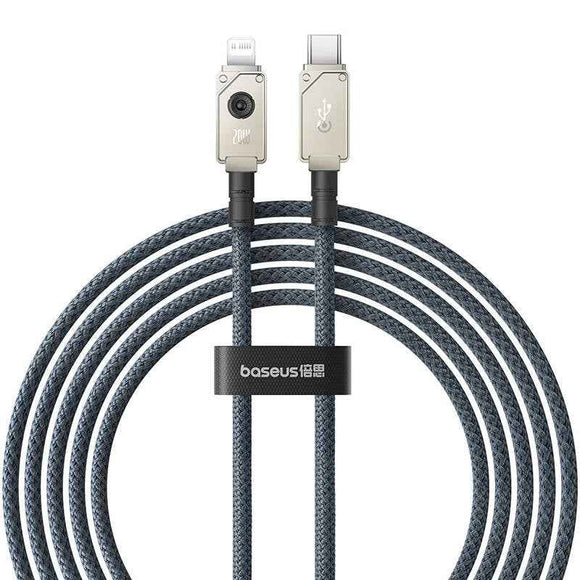 Baseus Unbreakable USB C to iP cable 2 m 20 W Black