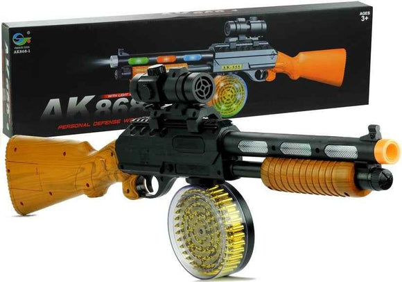 Mitrailleuse AK 868-1, 60 cm, brillante et performante