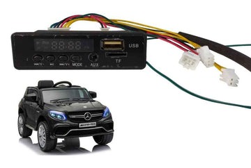 Music Panel for Mercedes GLE 63s Ride On Car