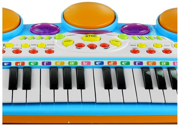 Organ Pianinko Keyboard Percussion Stool