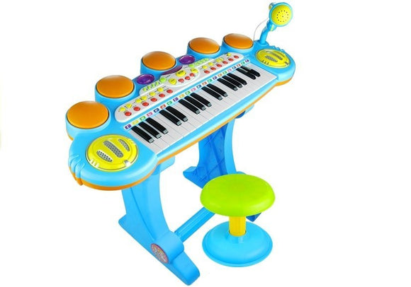 Orgue piano clavier percussion tabouret
