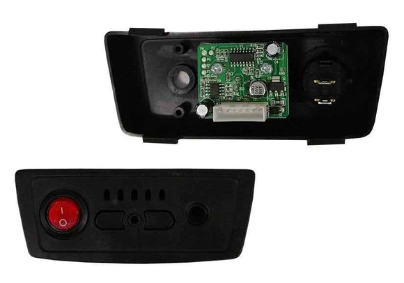 Panneau de module central pour quad électrique à conducteur porté