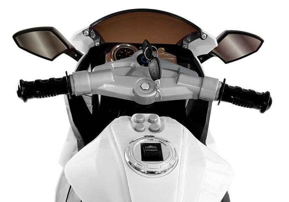 Moto électrique TR1603 blanche