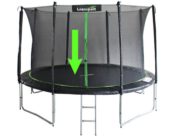 Tapis de trampoline lean sport pro de 16 pieds