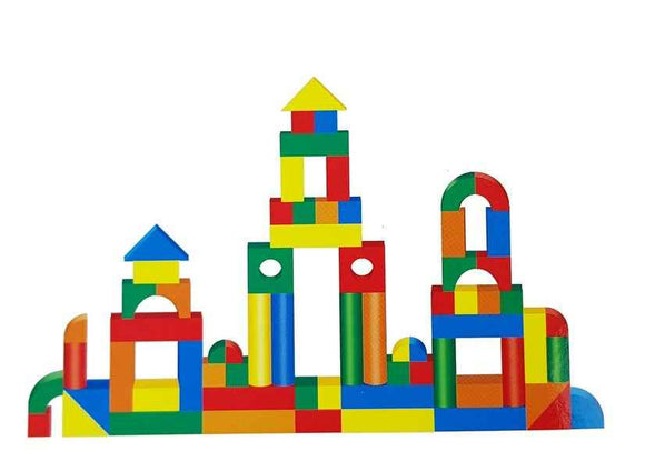 Blocs de construction en mousse 131 pièces