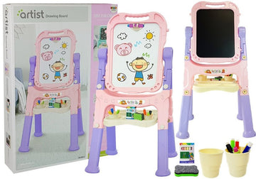 Tableau noir magnétique bleu rouge Accessoires