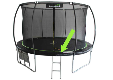 Housse de protection pour trampoline Sport Max 1,80 m, noir et vert