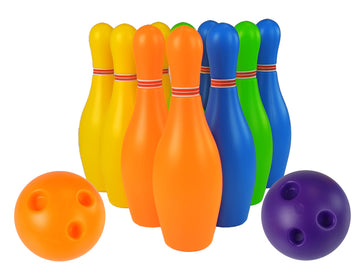 Ensemble de bowling coloré de 10 pièces