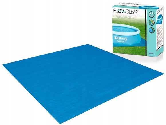 Tapis de piscine 396 x 396 cm Bestway 58002