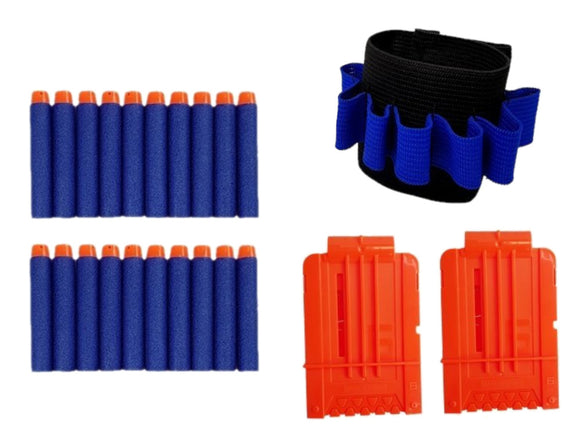 Commando Outfit Policeman Costume Cartridges Glasses Scarf Vest