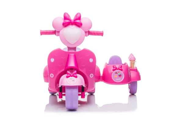 Scooter tricycle de magasin de crème glacée jt5258 rose