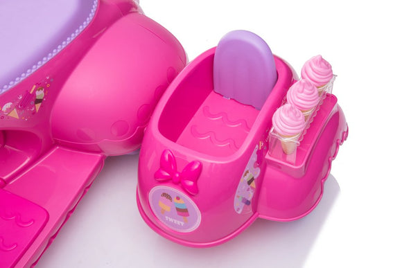 Scooter tricycle de magasin de crème glacée jt5258 rose