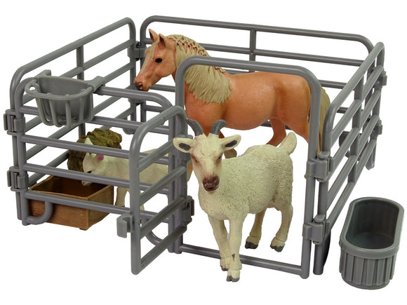 Kit de bricolage pour chevaux de ferme avec animaux