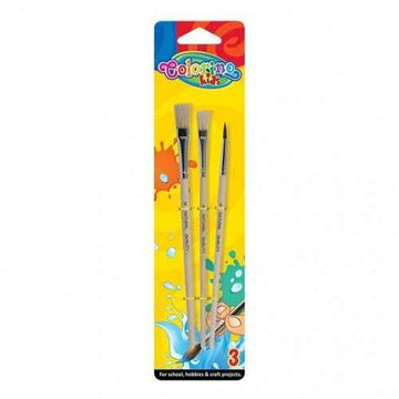 Colorino Kids Paint brushes 3 pcs blister