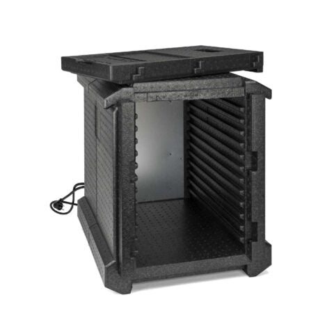 Conteneur isotherme 83L actif Smart Heater Polibox IoT - clicktofournisseur.com
