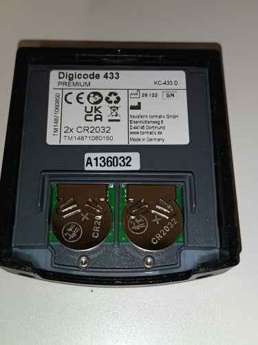 Retour client Ecost Novoferm TM14871040150 Bouton sans fil (résistant aux UV, champ de test éclairé,