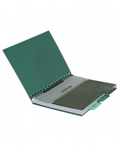 Carnet à spirales a5 coolpack vert
