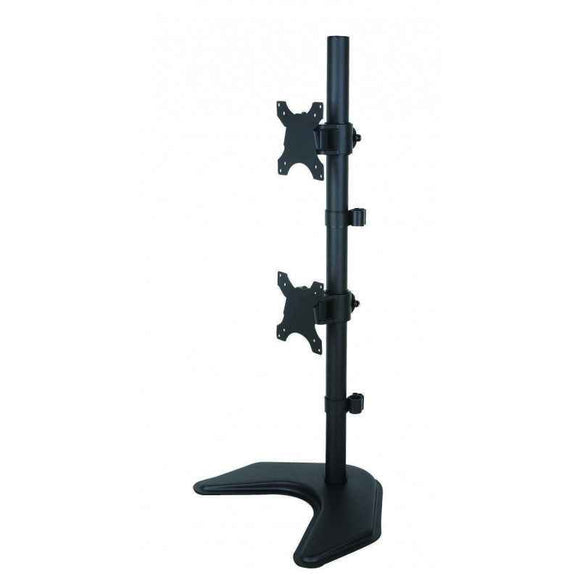 Support pour écran Techly ICA-LCD 2520V 68,6 cm (27") Bureau Noir