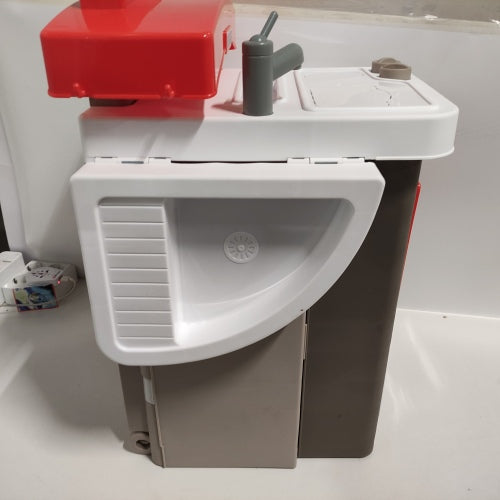 Ecost Customer Return Smoby 312200 Tefal Opencook Kitchen, Red, Grey, Nica