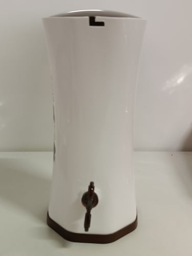 Retour client Ecost, distributeur de marc de café expresso Snips Dosa Moka en plastique, blanc/brun