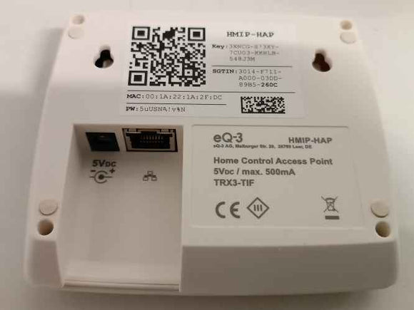 Ecost customer return Homematic IP Access Point Smart Home Gateway with free app and voice control