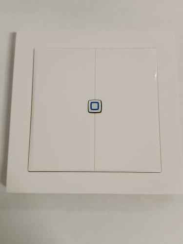 Ecost customer return Homematic IP 155342A0 Smart Home wall switch, flat, extra flat and flexible to