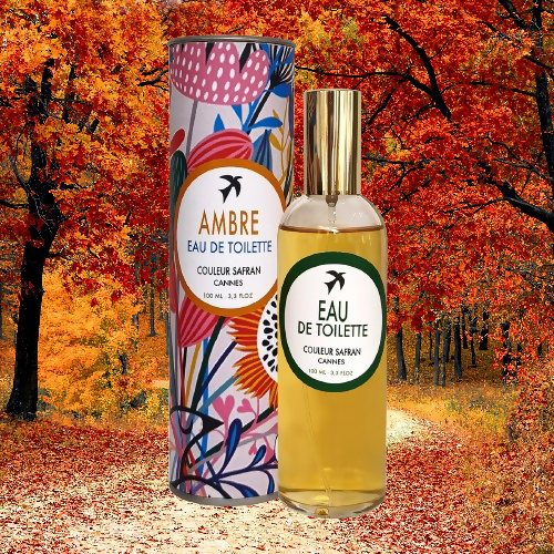 Eau de toilette ambre divine 100% made in france - 100ml