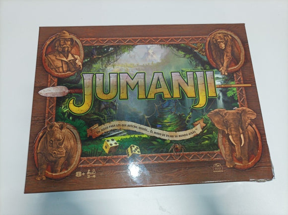 Retour client Ecost Spin Master Games JUMANJI Jeu amusant pour les familles, dernière édition, 2 à 4 joueurs
