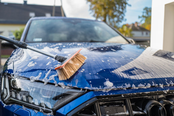 Lave-auto doux avec valve télescopique 110-180 cm 2 plans