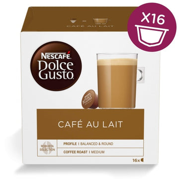 Nescafe dolce gusto cafe au lait 16cap