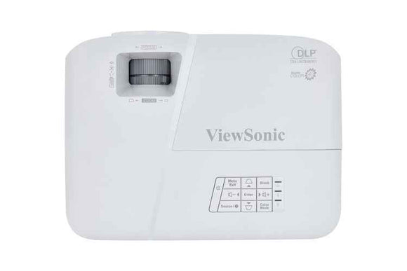 Projecteur Viewsonic PA503W, lampe LED, 3 600 lumens, résolution WXGA (1 280 x 800), contraste 22 000:1, VGA x 2, HDMI, RS-232, USB 2.0 Mini-B, mini-jack, haut-parleurs, « PA503W » (tampon vert 4 lei)