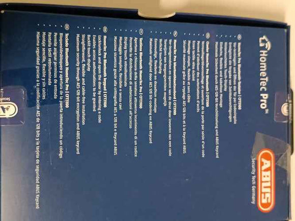 Ecost Customer Return Abus Hometec Pro Bluetooth Keypad CFT3100 Code Entry to Open