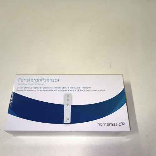 Retour client Ecost Homematic IP Capteur de poignée de fenêtre Surveillance intelligente des fenêtres, 142800A0