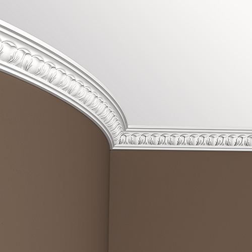 Corniche 150195F Profhome Moulure décorative flexible style Néo-Classicisme blanc 2 m - 0
