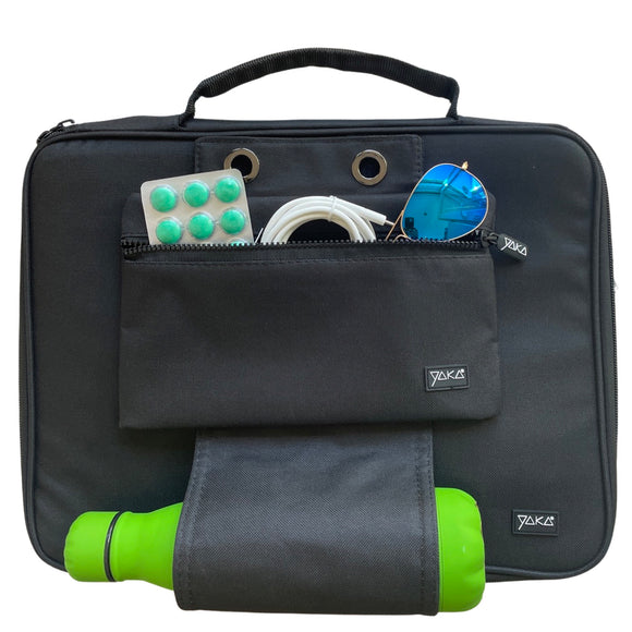 Sac Ordinateur - 15.6 pouces - Noir avec patte EasyFix Révolutionnaire - Clicktofournisseur.com