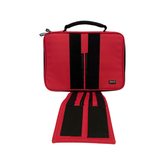 Sac Ordinateur - 15.6 pouces - Rouge avec patte EasyFix Révolutionnaire - Clicktofournisseur.com