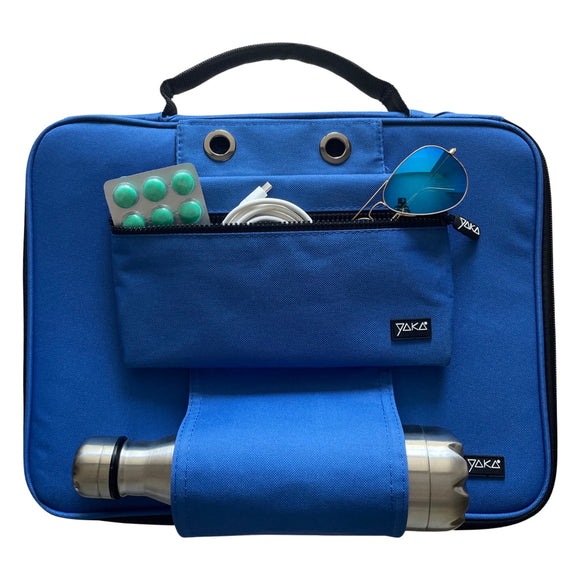 Sac Ordinateur - 15.6 pouces - Bleu avec patte EasyFix Révolutionnaire