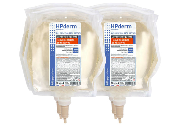 HCC000 - HPderm Peaux sensibles 800 ml x4