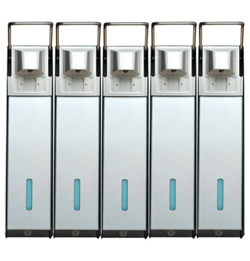 DM025 - Distributeur mural métallique 2.5L x5