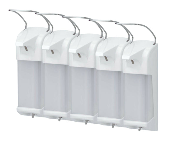 DPV001 - Distributeur mural plastique 1L x5