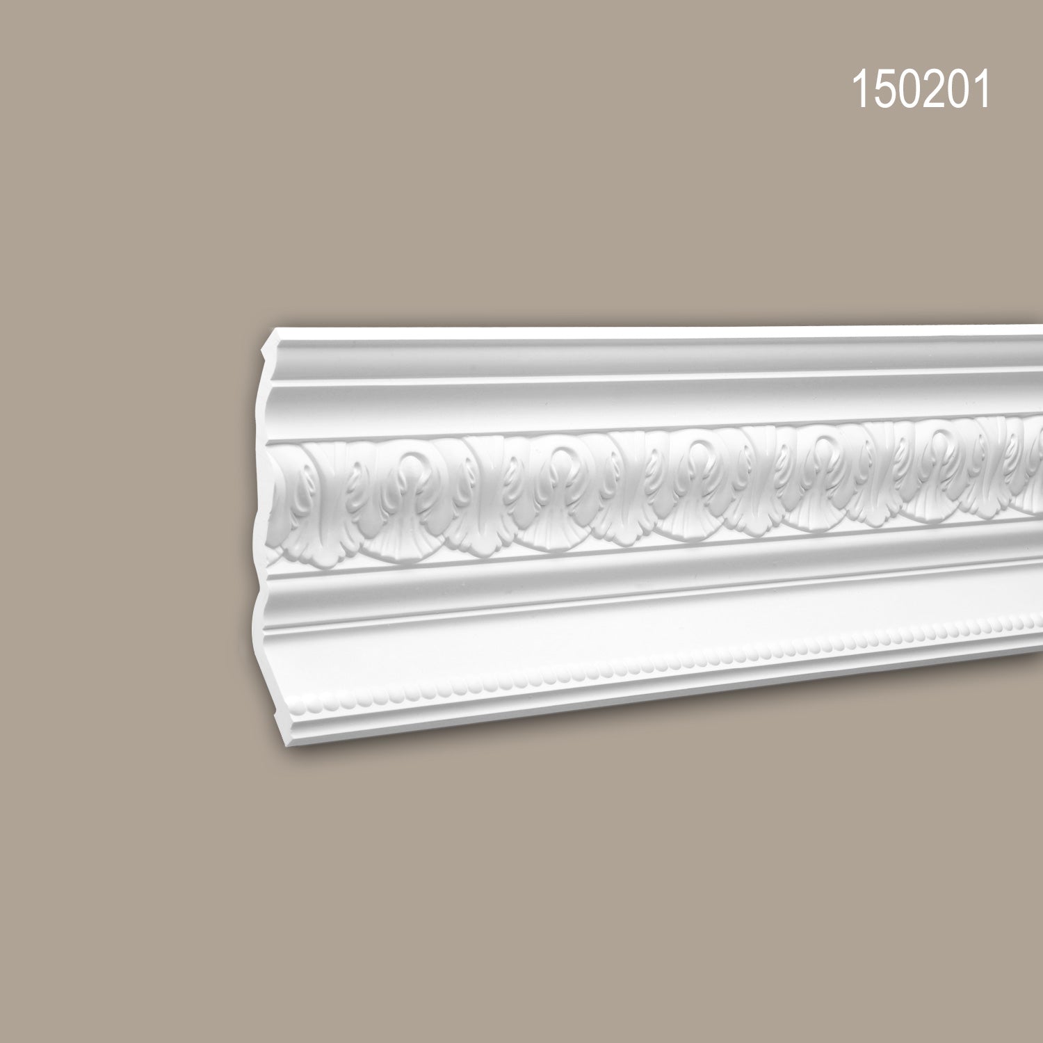 Corniche 150201 Profhome Moulure décorative style Néo-Classicisme blanc 2 m