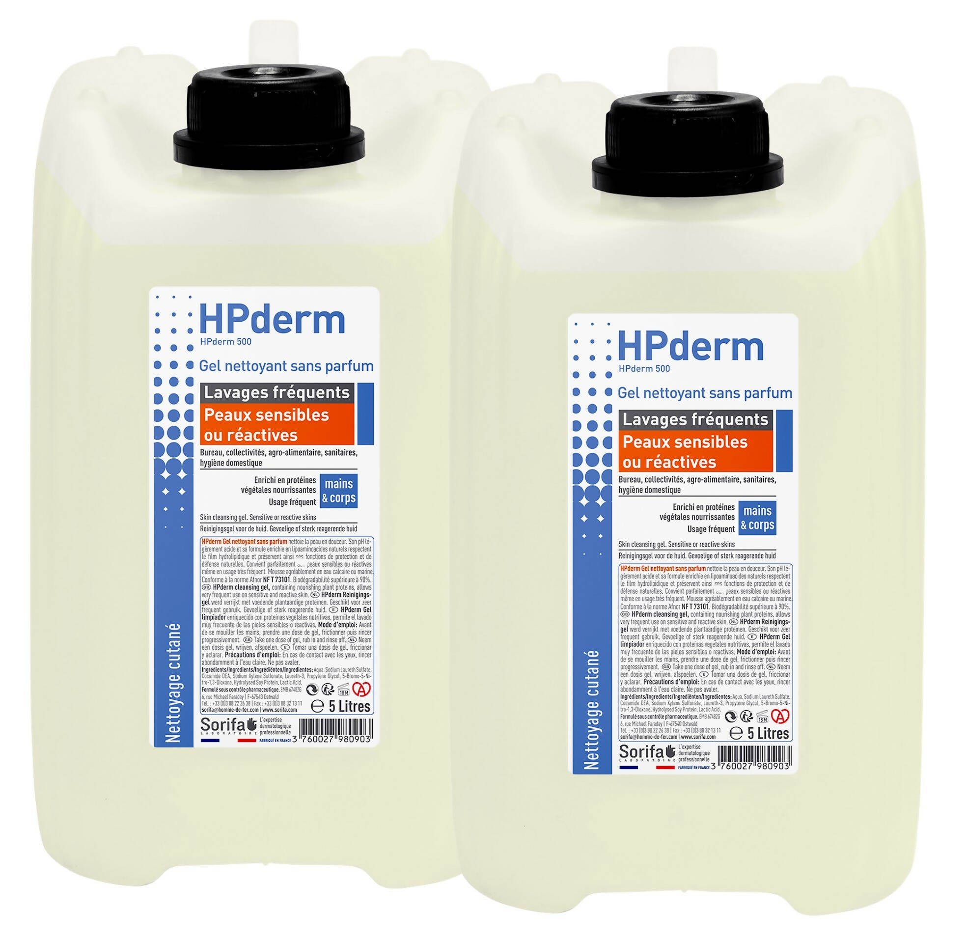 HCC005 - HPderm Peaux sensibles 5L x2