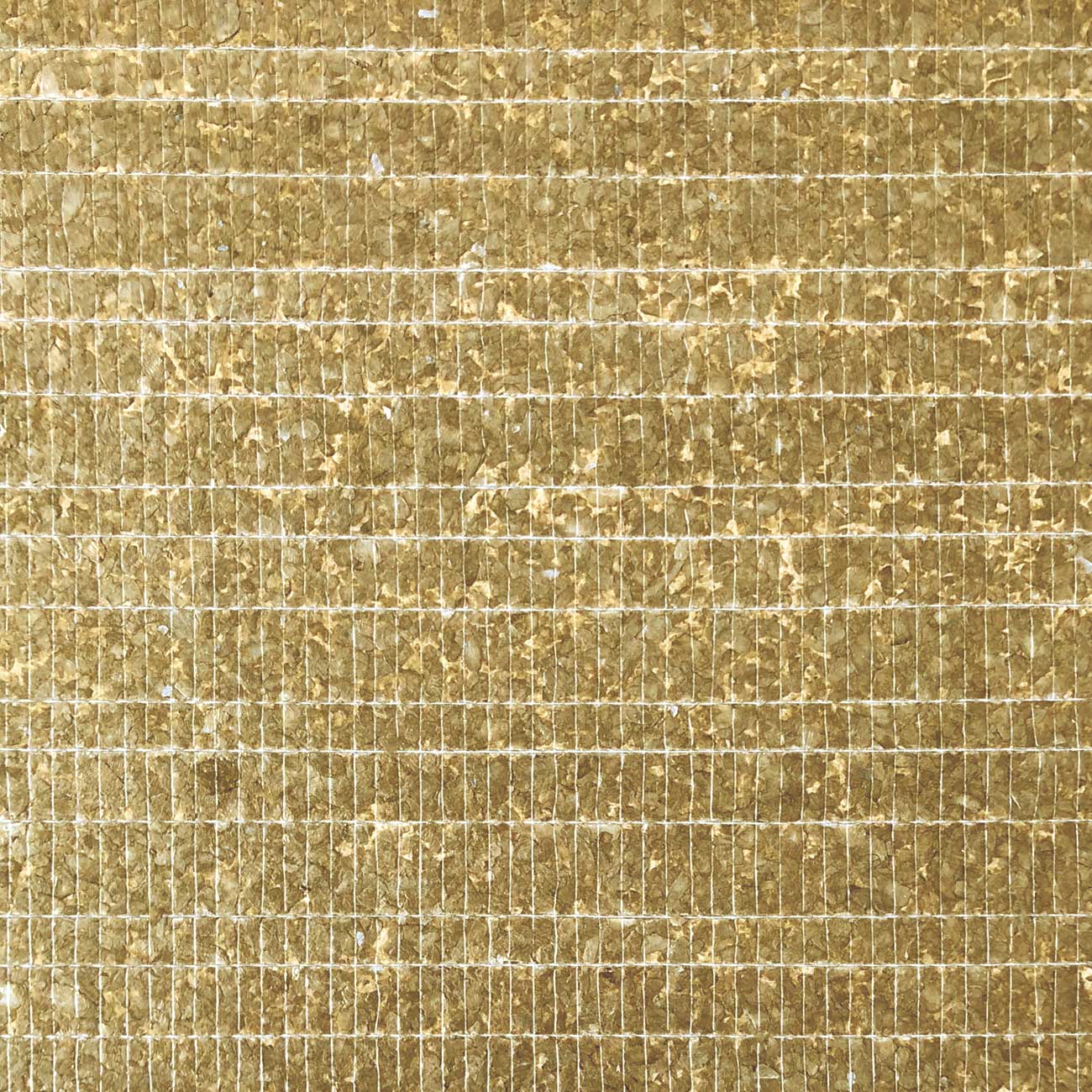 Revêtement mural coquille WallFace CSA07 CAPIZ papier peint intissé fait à la main avec des vraies coquilles de Capiz optique nacré brun-doré 2,45 m2