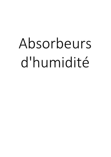Absorbeurs d'humidité clicktofournisseur.com